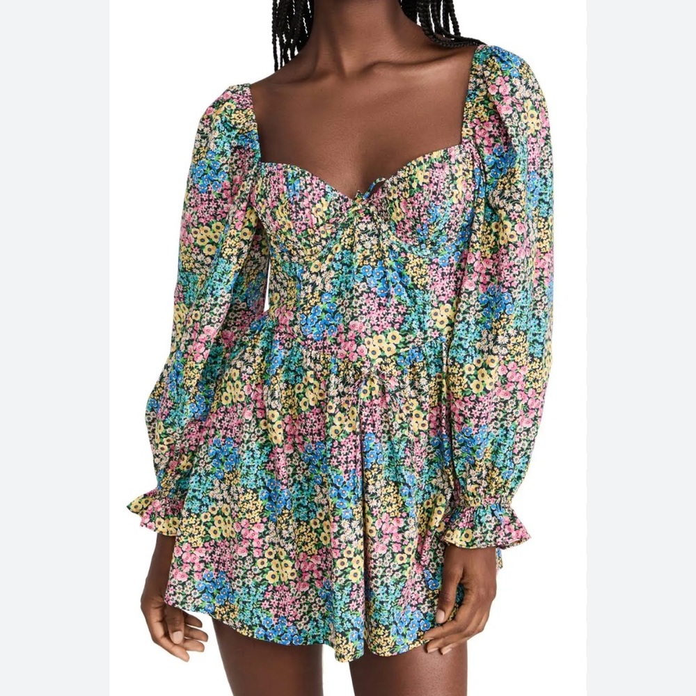 For Love and Lemons Ruth Mini Dress. Size Large